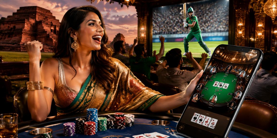 বাংলাদেশের একজন সদস্য ce4 - এ cricket বেটিং উপভোগ করছেন
